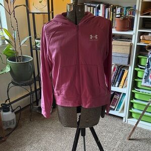 Under Armour Women's Pink Hoodie Jacket